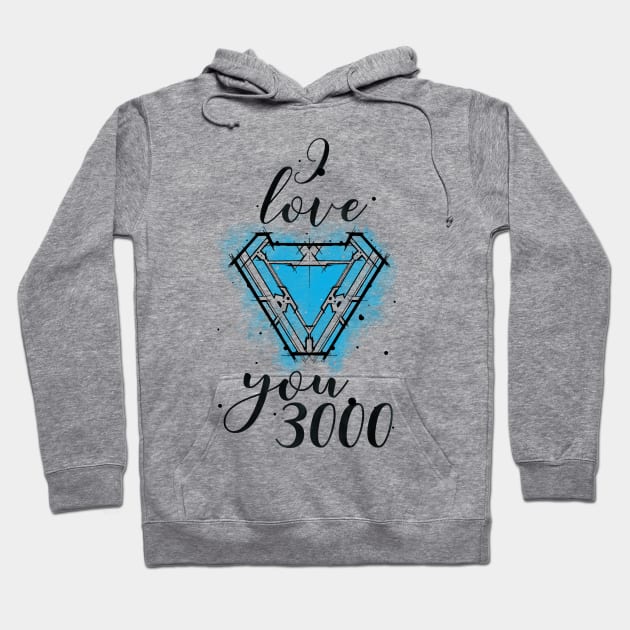 Love you 3000 hoodie top